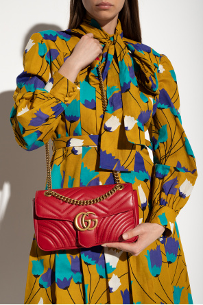 'gg marmont' quilted shoulder bag, zdjęcie 2 'gg marmont' quilted shoulder bag od Gucci